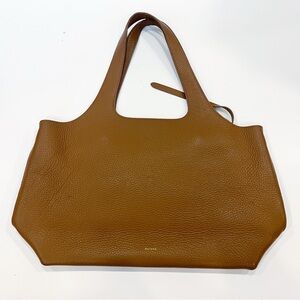 Cuyana Brown Leather Tote